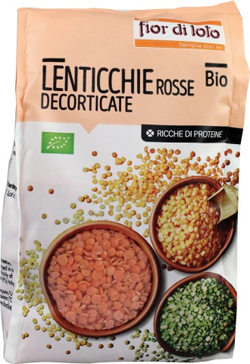 LENTICCHIE PICCOLE ROSSE DECORTICATE BIO 400 G - Farmacia Rossi2 - Farmacia Rossi 