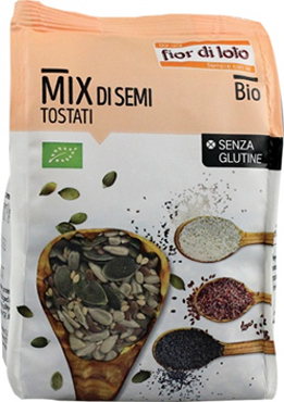 FIOR DI LOTO MIX SEMI TOSTATI SENZA GLUTINE BIO 250 G - Farmacia Rossi2 - Farmacia Rossi 