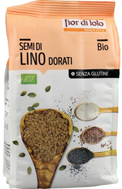 SEMI LINO DORATI SENZA GLUTINE BIO 400 G - Farmacia Rossi2 - Farmacia Rossi 