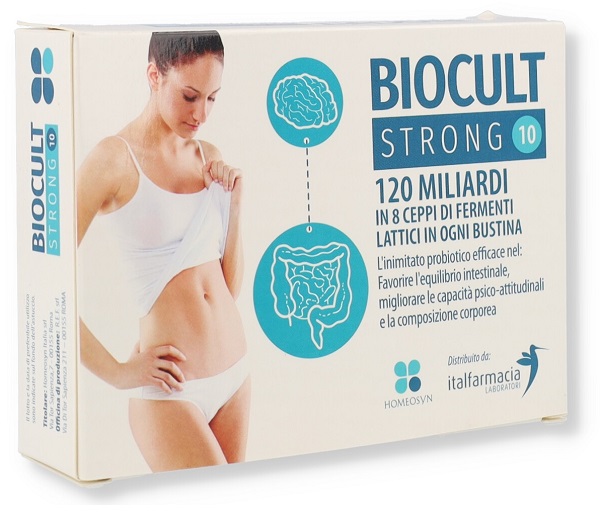 BIOCULT STRONG 10 BUSTINE DA 3 G - Farmacia Rossi2 - Farmacia Rossi 