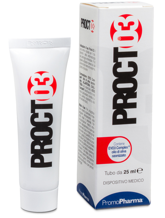 PROCTO3 CREMA PER TRATTAMENTO EMORROIDI 25 ML - Farmacia Rossi2 - Farmacia Rossi 