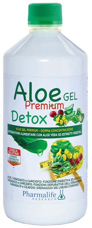ALOE GEL PREMIUM DETOX 1 LITRO - Farmacia Rossi2 - Farmacia Rossi 