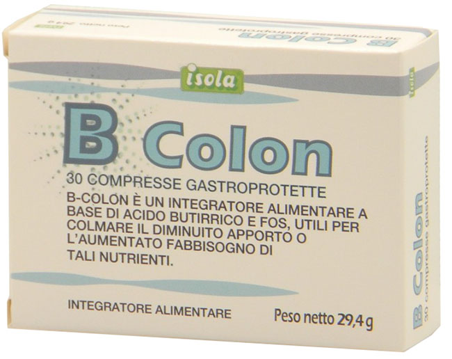 B COLON 30 COMPRESSE GASTROPROTETTE - Farmacia Rossi2 - Farmacia Rossi 