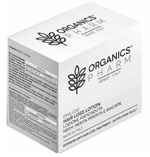ORGANICS PHARM HAIR LOSS LOTION NEEM OIL-PEPPERMINT-BAICAPIL 12 FIALE DA 6 ML - Farmacia Rossi2 - Farmacia Rossi 
