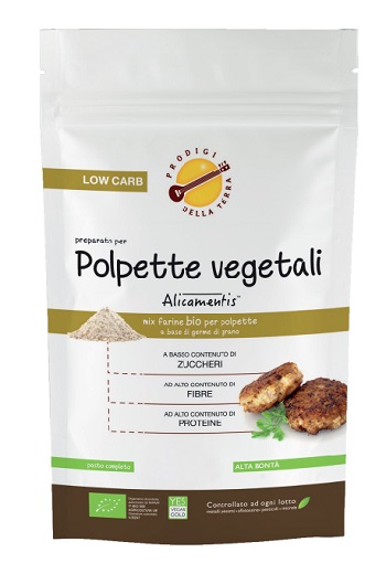 PREPARATO DI POLPETTE VEGETALI ALICAMENTIS BIO 250 G MIX DI FARINE PRODIGI DELLA TERRA - Farmacia Rossi2 - Farmacia Rossi 