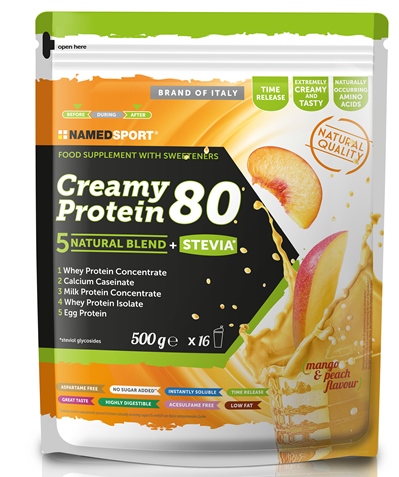 CREAMY PROTEIN MANGO PEACH 500 G - Farmacia Rossi2 - Farmacia Rossi 