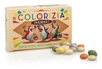AMARELLI COLORIZIA CONFETTINI MORBIDI DI LIQUIRIZIA ALL'ANICE 100 G - Farmacia Rossi2 - Farmacia Rossi 