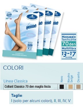 SAUBER COLLANT 70 DENARI MAGLIA LISCIA N BEIG 5 LINEA CLASSICA - Farmacia Rossi2 - Farmacia Rossi 