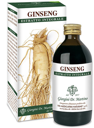 GINSENG ESTRATTO INTEGRALE 200 ML - Farmacia Rossi2 - Farmacia Rossi 