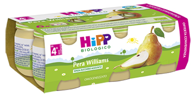 HIPP BIO OMOGENEIZZATO PERA WILLIAMS 6X80 G - Farmacia Rossi2 - Farmacia Rossi 