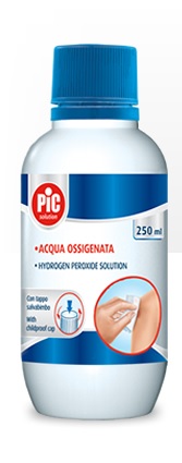 PIC SOLUTION ACQUA OSSIGENATA 10 VOLUMI PEROSSIDO DI IDROGENO 3% 250 ML - Farmacia Rossi2 - Farmacia Rossi 