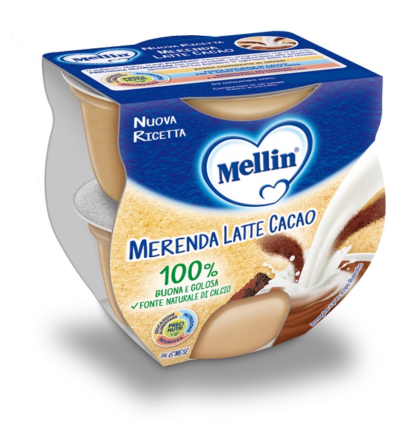 MELLIN MERENDA LATTE CACAO 2 X 100 G - Farmacia Rossi2 - Farmacia Rossi 