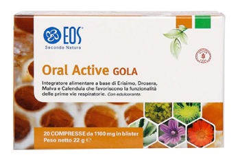 EOS ORAL ACTIVE GOLA 20 COMPRESSE - Farmacia Rossi2 - Farmacia Rossi 