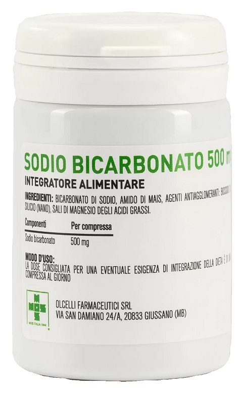 SODIO BICARBONATO 500 MG 100 COMPRESSE - Farmacia Rossi2 - Farmacia Rossi 