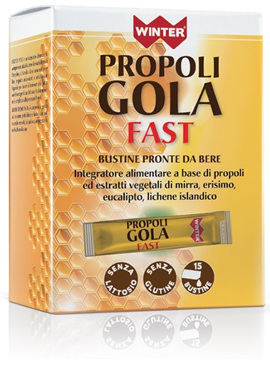 WINTER PROPOLI GOLA FAST 15 BUSTINE - Farmacia Rossi2 - Farmacia Rossi 