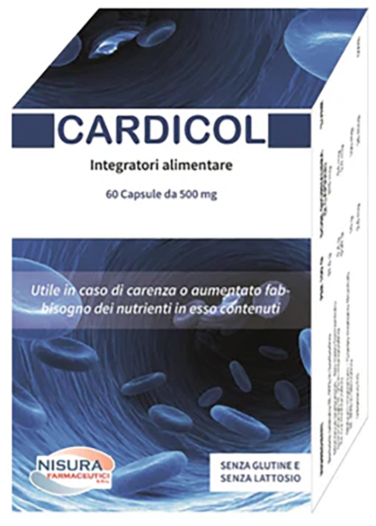 CARDICOL 60 CAPSULE DA 500 MG - Farmacia Rossi2 - Farmacia Rossi 