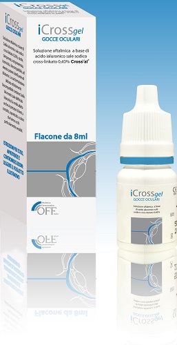 ICROSS GEL GOCCE OCULARI ACIDO IALURONICO CROSS-LINKATO 0,4% 8 ML - Farmacia Rossi2 - Farmacia Rossi 