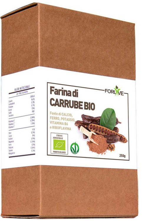 FARINA DI CARRUBE BIO 250 G - Farmacia Rossi2 - Farmacia Rossi 