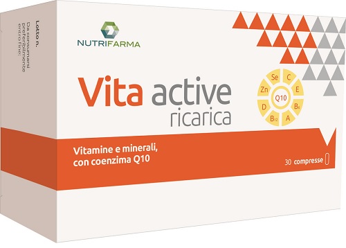 VITA ACTIVE RICARICA 30 COMPRESSE - Farmacia Rossi2 - Farmacia Rossi 