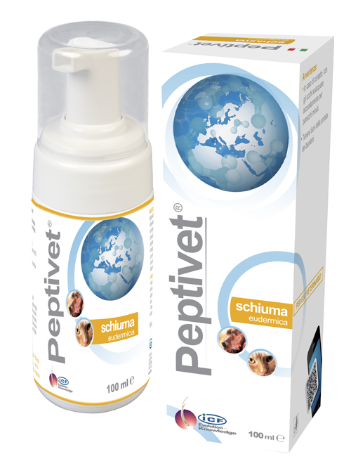 PEPTIVET SCHIUMA FOAM 100 ML - Farmacia Rossi2 - Farmacia Rossi 