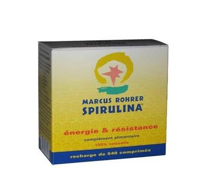 SPIRULINA MARCUS ROHRER 540 COMPRESSE - Farmacia Rossi2 - Farmacia Rossi 