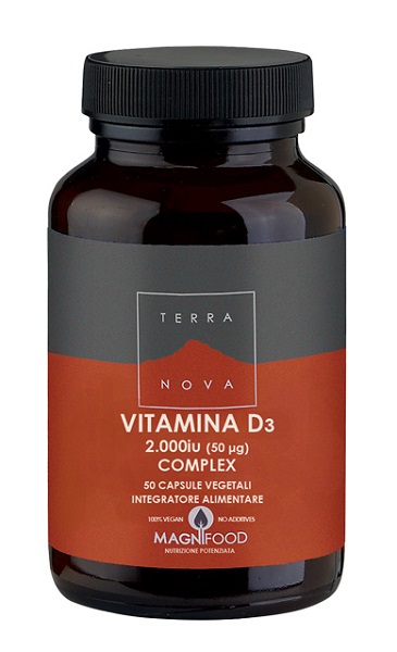 TERRANOVA COMPLESSO DI VITAMINA D3 2000 IU (50UG) 50 CAPSULE - Farmacia Rossi2 - Farmacia Rossi 