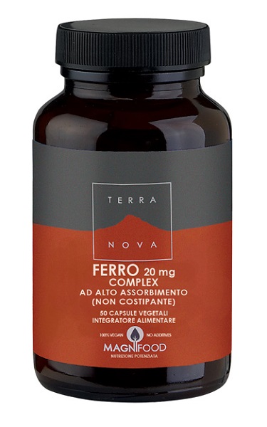 COMPLESSO DI FERRO AD ALTO ASSORBIMENTO 20 MG 50 CAPSULE - Farmacia Rossi2 - Farmacia Rossi 