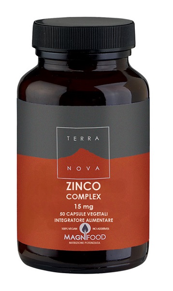 TERRANOVA COMPLESSO DI ZINCO 15 MG 50 CAPSULE - Farmacia Rossi2 - Farmacia Rossi 
