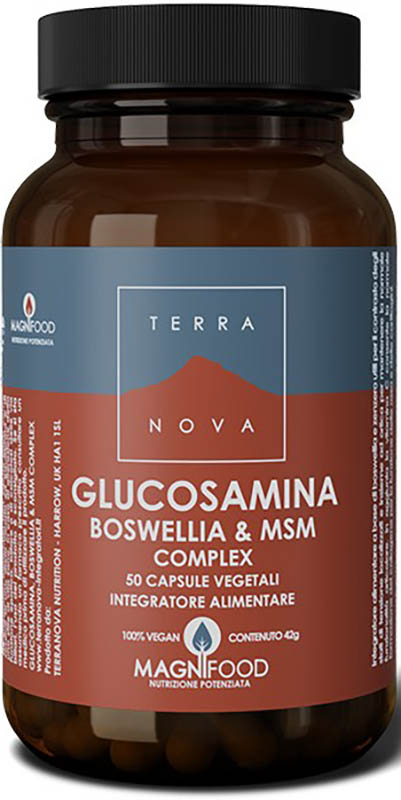 TERRANOVA COMPLESSO DI GLUCOSAMINA BOSWELLIA E MSM 50 CAPSULE - Farmacia Rossi2 - Farmacia Rossi 