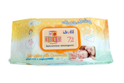 SALVIETTINE BABY CAMOMILLA 72 PEZZI - Farmacia Rossi2 - Farmacia Rossi 