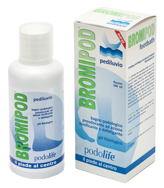 BROMIPOD PEDILUVIO DEFATICANTE 500 ML - Farmacia Rossi2 - Farmacia Rossi 