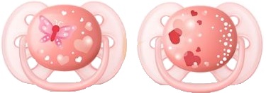 SUCCHIETTO ULTRA SOFT 6/18M DECORATO FEMMINA SCF 223/22 - Farmacia Rossi2 - Farmacia Rossi 