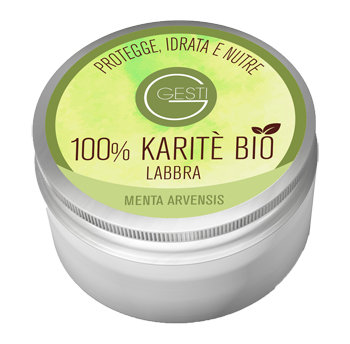 GESTI 100% KARITE' BIO 10 ML MENTA ARVENSIS LABBRA - Farmacia Rossi2 - Farmacia Rossi 