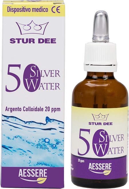 SILVER WATER STUR DEE 50 ML - Farmacia Rossi2 - Farmacia Rossi 