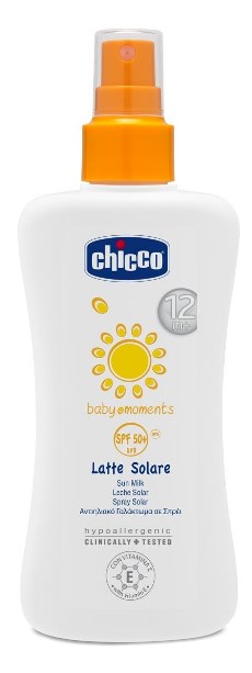 CHICCO LATTE SOLARE SPRAY SPF50 - Farmacia Rossi2 - Farmacia Rossi 