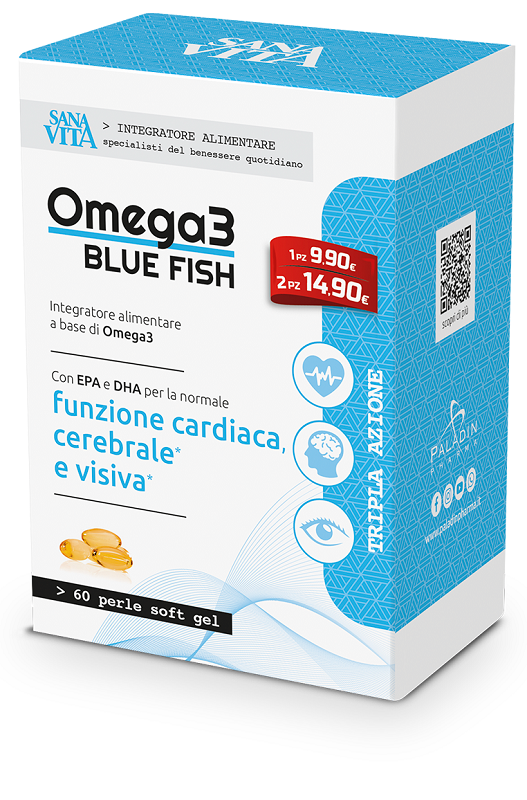 SANAVITA BLUE FISH 60 CAPSULE - Farmacia Rossi2 - Farmacia Rossi 