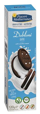PIACERI MEDITERRANEI DOBLONI DARK 120 G - Farmacia Rossi2 - Farmacia Rossi 