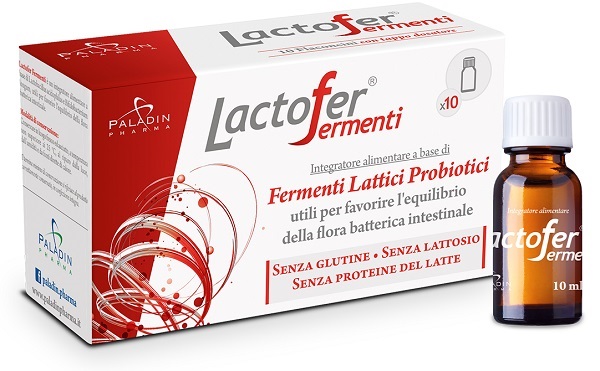 LACTOFER FERMENTI 10 FLACONCINI 10 ML - Farmacia Rossi2 - Farmacia Rossi 