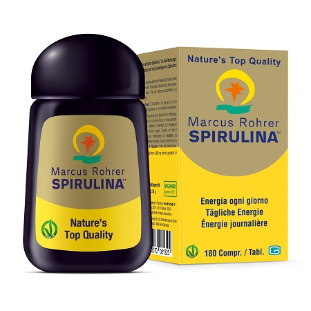 SPIRULINA MARCUS ROHRER RICARICA 180 COMPRESSE - Farmacia Rossi2 - Farmacia Rossi 