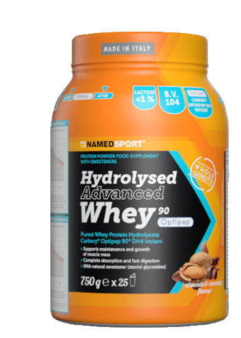 HYDROLYSED ADVANCED WHEY CHOCO ALMOND 750 G - Farmacia Rossi2 - Farmacia Rossi 