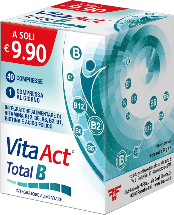 VITA ACT TOTAL B 40 COMPRESSE - Farmacia Rossi2 - Farmacia Rossi 