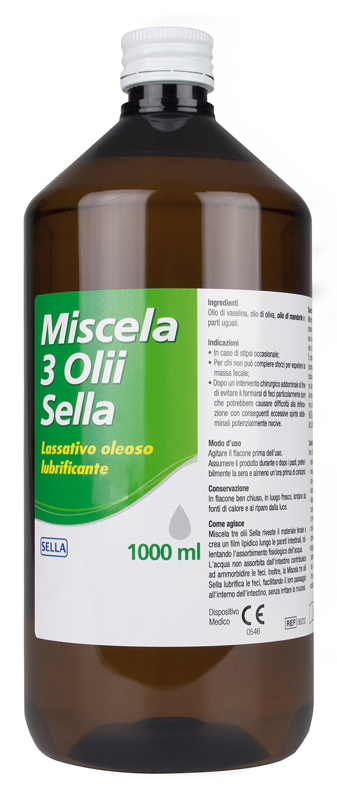 MISCELA 3 OLII LASSATIVO 1 LITRO MD - Farmacia Rossi2 - Farmacia Rossi 