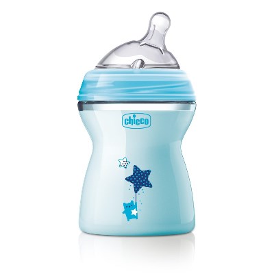 CHICCO BIBERON NATFEEL 2M+ BOY 250 ML - Farmacia Rossi2 - Farmacia Rossi 