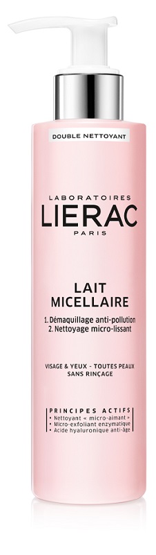 LIERAC DEMAQUILLANT LATTE MICELLARE A DOPPIA AZIONE 200 ML - Farmacia Rossi2 - Farmacia Rossi 