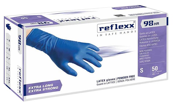 GUANTI LATTICE SENZA POLVERE LARGE 100 PEZZI - Farmacia Rossi2 - Farmacia Rossi 