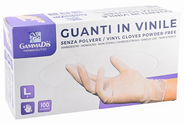 GUANTI VINILE SENZA POLVERE LARGE 100 PEZZI - Farmacia Rossi2 - Farmacia Rossi 