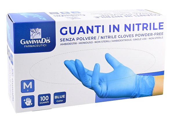 GUANTI NITRILE SENZA POLVERE SMALL 100 PEZZI - Farmacia Rossi2 - Farmacia Rossi 