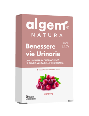 ALGEM LADY BENESSERE VIE URINARIE 20 CAPSULE 710 MG - Farmacia Rossi2 - Farmacia Rossi 