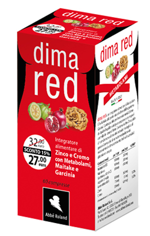 DIMA RED METABOLAMI 60 COMPRESSE - Farmacia Rossi2 - Farmacia Rossi 