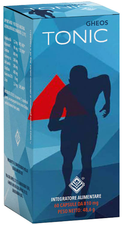 GHEOS TONIC 60 CAPSULE 810 MG - Farmacia Rossi2 - Farmacia Rossi 